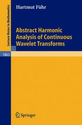 Führ | Abstract Harmonic Analysis of Continuous Wavelet Transforms | E-Book | sack.de