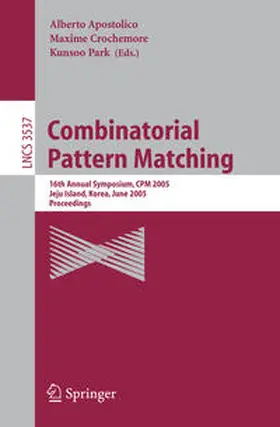 Apostolico / Crochemore / Park | Combinatorial Pattern Matching | E-Book | sack.de