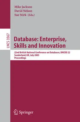Jackson / Nelson / Stirk | Database: Enterprise, Skills and Innovation | E-Book | sack.de