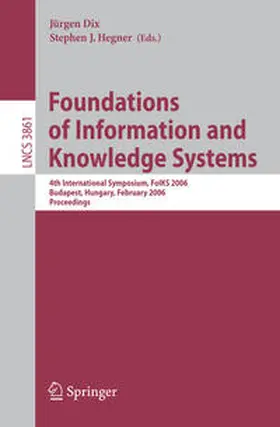 Hegner |  Foundations of Information and Knowledge Systems | eBook | Sack Fachmedien