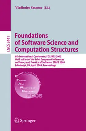 Sassone |  Foundations of Software Science and Computational Structures | eBook | Sack Fachmedien