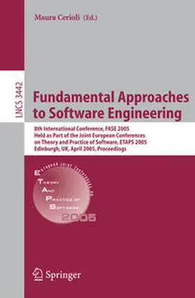 Cerioli |  Fundamental Approaches to Software Engineering | eBook | Sack Fachmedien