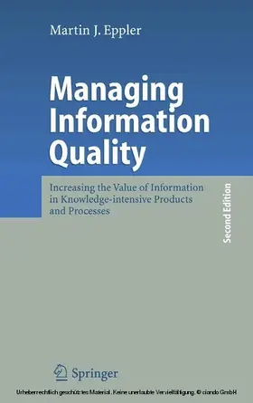 Eppler | Managing Information Quality | E-Book | sack.de