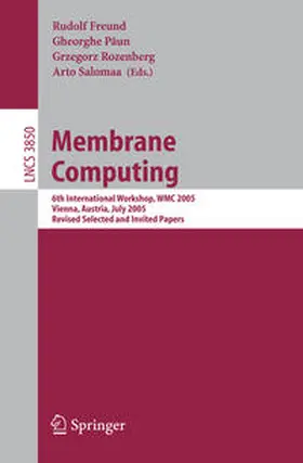 Freund / Paun / Rozenberg | Membrane Computing | E-Book | sack.de