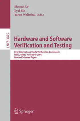 Ur / Bin / Wolfsthal |  Hardware and Software, Verification and Testing | eBook | Sack Fachmedien
