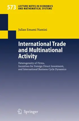 Emami Namini |  International Trade and Multinational Activity | Buch |  Sack Fachmedien