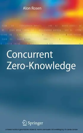 Rosen |  Concurrent Zero-Knowledge | eBook | Sack Fachmedien