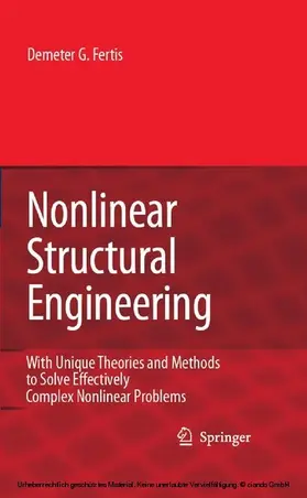 Fertis | Nonlinear Structural Engineering | E-Book | sack.de