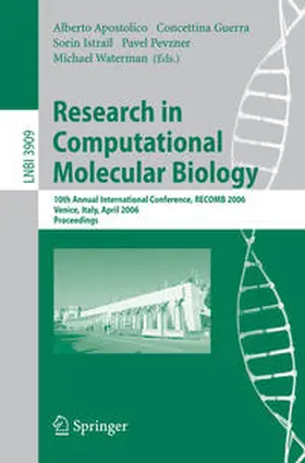 Apostolico / Guerra / Istrail | Research in Computational Molecular Biology | E-Book | sack.de