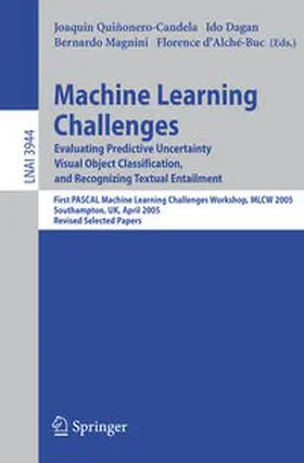 Quinonero-Candela / Dagan / Magnini | Machine Learning Challenges | E-Book | sack.de