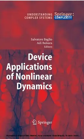 Baglio / Bulsara | Device Applications of Nonlinear Dynamics | E-Book | sack.de
