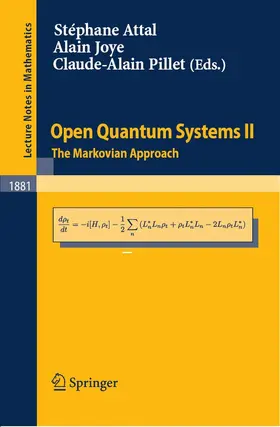 Attal / Joye / Pillet | Open Quantum Systems II | E-Book | sack.de