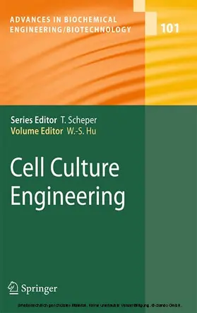 Hu / Minneapolis / MN |  Cell Culture Engineering | eBook | Sack Fachmedien