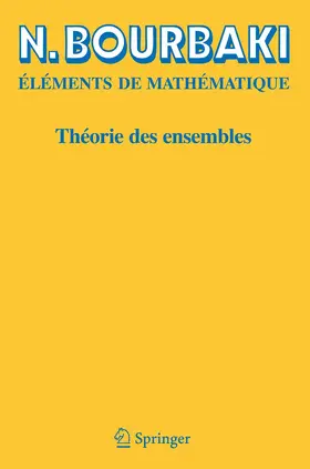 Bourbaki |  Théorie des ensembles | Buch |  Sack Fachmedien