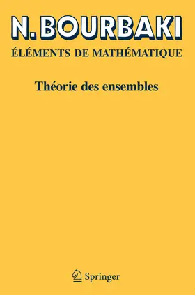 Bourbaki | Théorie des ensembles | E-Book | www2.sack.de
