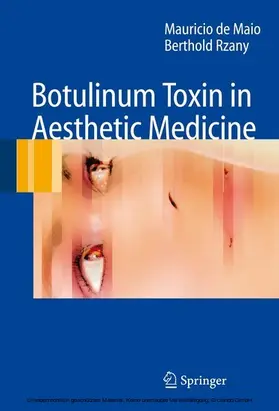 de Maio / Rzany |  Botulinum Toxin in Aesthetic Medicine | eBook | Sack Fachmedien