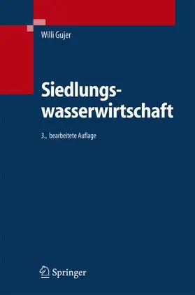 Gujer |  Siedlungswasserwirtschaft | Buch |  Sack Fachmedien