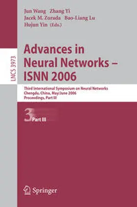 Wang / Yi / Zurada | Advances in Neural Networks - ISNN 2006 | E-Book | sack.de