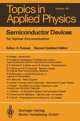 Kressel |  Semiconductor Devices for Optical Communication | eBook | Sack Fachmedien