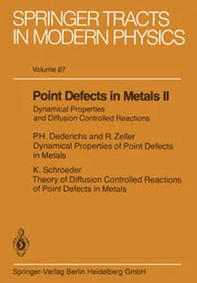 Point Defects in Metals II | E-Book | sack.de