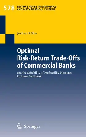 Kühn | Optimal Risk-Return Trade-Offs of Commercial Banks | E-Book | sack.de