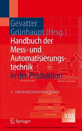 Gevatter / Grünhaupt | Handbuch der Mess- und Automatisierungstechnik in der Produktion | E-Book | sack.de