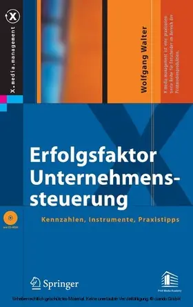 Walter |  Erfolgsfaktor Unternehmenssteuerung | eBook | Sack Fachmedien