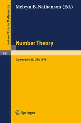 Nathanson |  Number Theory, Carbondale 1979 | eBook | Sack Fachmedien