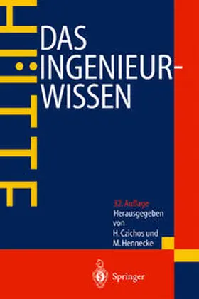 Czichos / Hennecke |  HÜTTE - Das Ingenieurwissen | eBook | Sack Fachmedien