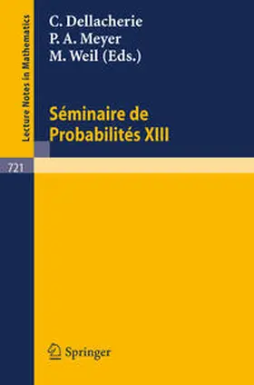Dellacherie / Meyer / Weil |  Séminaire de Probabilités XIII | eBook | Sack Fachmedien