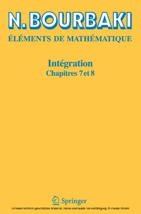 Bourbaki | Intégration | E-Book | www2.sack.de