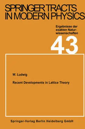 Ludwig | Recent Developments in Lattice Theory | E-Book | sack.de