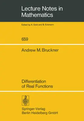 Bruckner | Differentiation of Real Functions | E-Book | sack.de