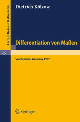 Kölzow | Differentiation von Maßen | E-Book | sack.de