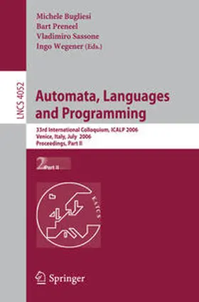 Bugliesi / Preneel / Sassone | Automata, Languages and Programming | E-Book | sack.de