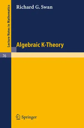 Swan |  Algebraic K-Theory | eBook | Sack Fachmedien
