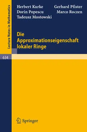 Kurke / Pfister / Popescu | Die Approximationseigenschaft lokaler Ringe | E-Book | sack.de