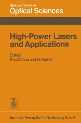 Kompa / Walther |  High-Power Lasers and Applications | eBook | Sack Fachmedien