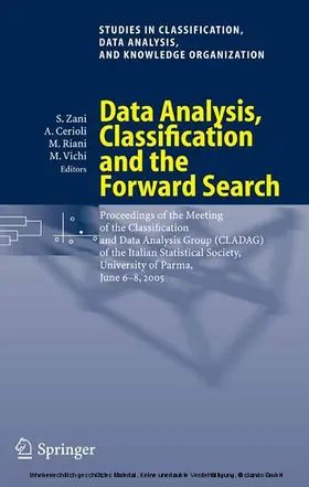 Zani / Cerioli / Riani |  Data Analysis, Classification and the Forward Search | eBook | Sack Fachmedien