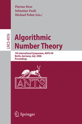 Hess / Pauli / Pohst | Algorithmic Number Theory | E-Book | www2.sack.de
