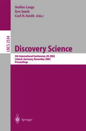 Lange / Satoh / Smith | Discovery Science | E-Book | sack.de