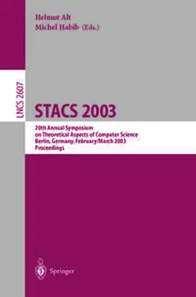 Alt / Habib |  STACS 2003 | eBook | Sack Fachmedien