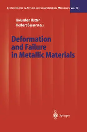 Hutter / Baaser | Deformation and Failure in Metallic Materials | E-Book | sack.de