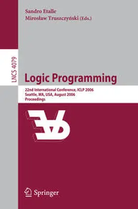 Etalle / Truszczynski |  Logic Programming | eBook | Sack Fachmedien