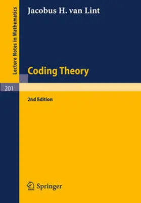 Lint |  Coding Theory | eBook | Sack Fachmedien