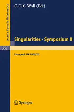 Wall |  Proceedings of Liverpool Singularities - Symposium II. (University of Liverpool 1969/70) | eBook | Sack Fachmedien