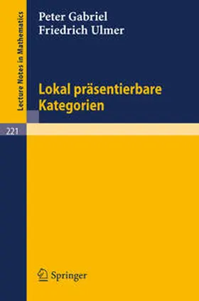Gabriel / Ulmer | Lokal präsentierbare Kategorien | E-Book | sack.de