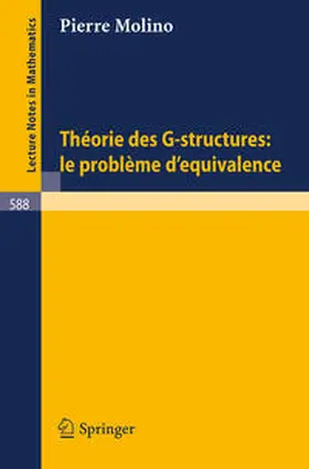 Toupine / Molino |  Theorie des G-Structures: Le Probleme d'Equivalence | eBook | Sack Fachmedien