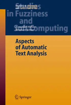 Mehler / Köhler |  Aspects of Automatic Text Analysis | eBook | Sack Fachmedien