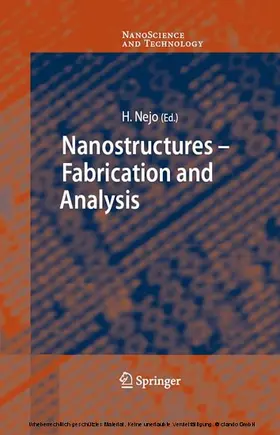 Nejo |  Nanostructures | eBook | Sack Fachmedien
